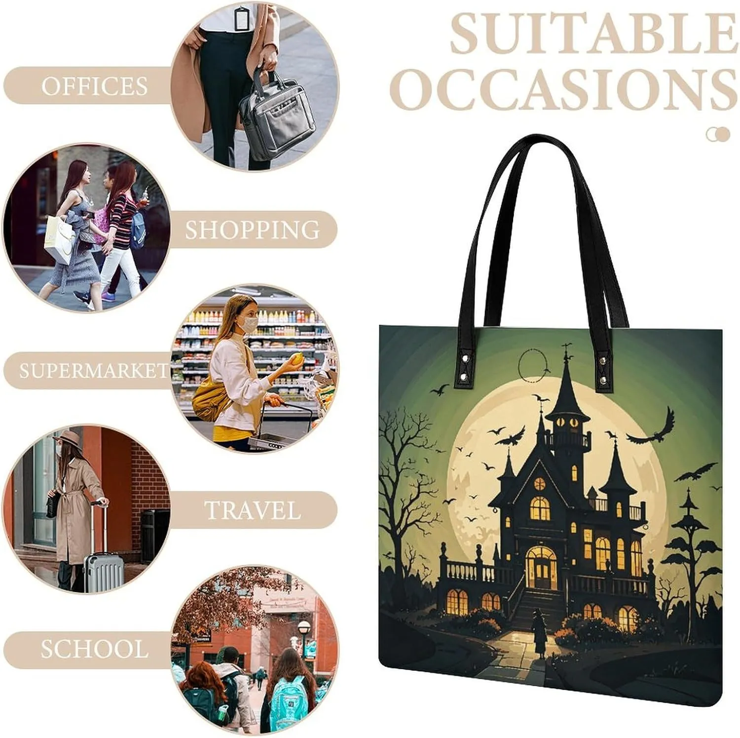 Leather Handbag for Women Tote Bag with Magnetic Buckle Pickleball Balls Colors Crossbody Bag Shoulder Bags