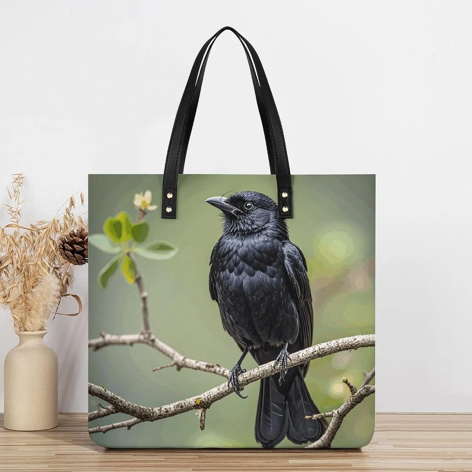 Leather Handbag for Women Tote Bag with Magnetic Buckle Pickleball Balls Colors Crossbody Bag Shoulder Bags