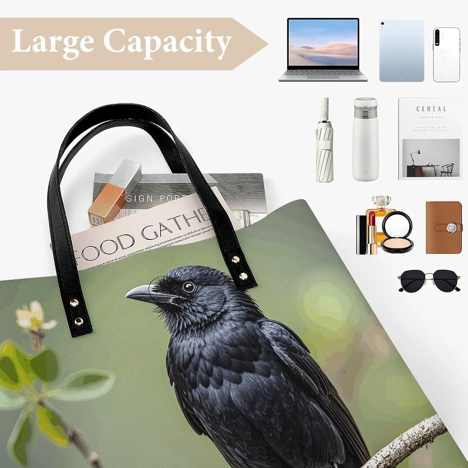 Leather Handbag for Women Tote Bag with Magnetic Buckle Pickleball Balls Colors Crossbody Bag Shoulder Bags