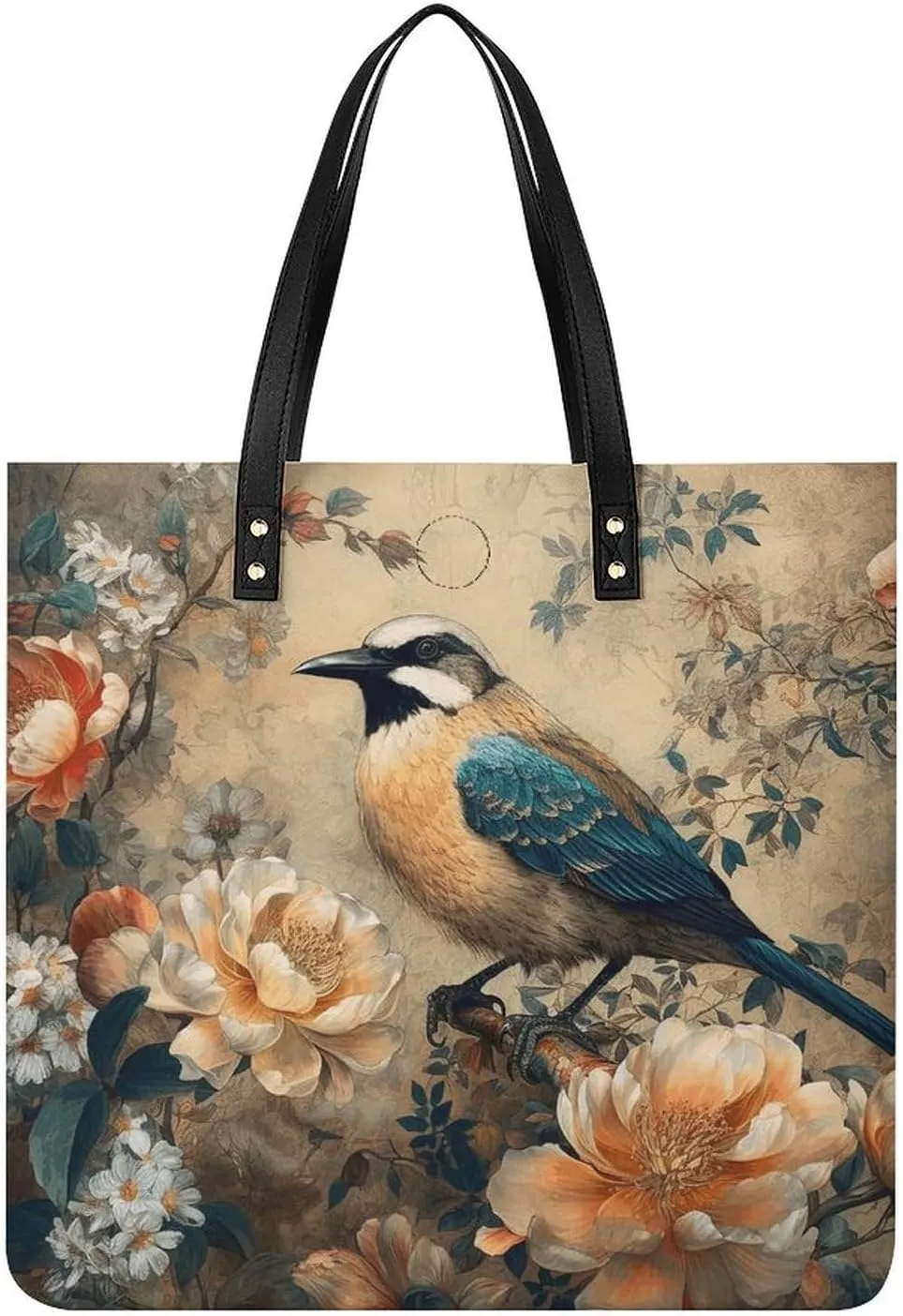 Leather Handbag for Women Tote Bag with Magnetic Buckle Rocks And Pebbles Crossbody Bag Shoulder Bags