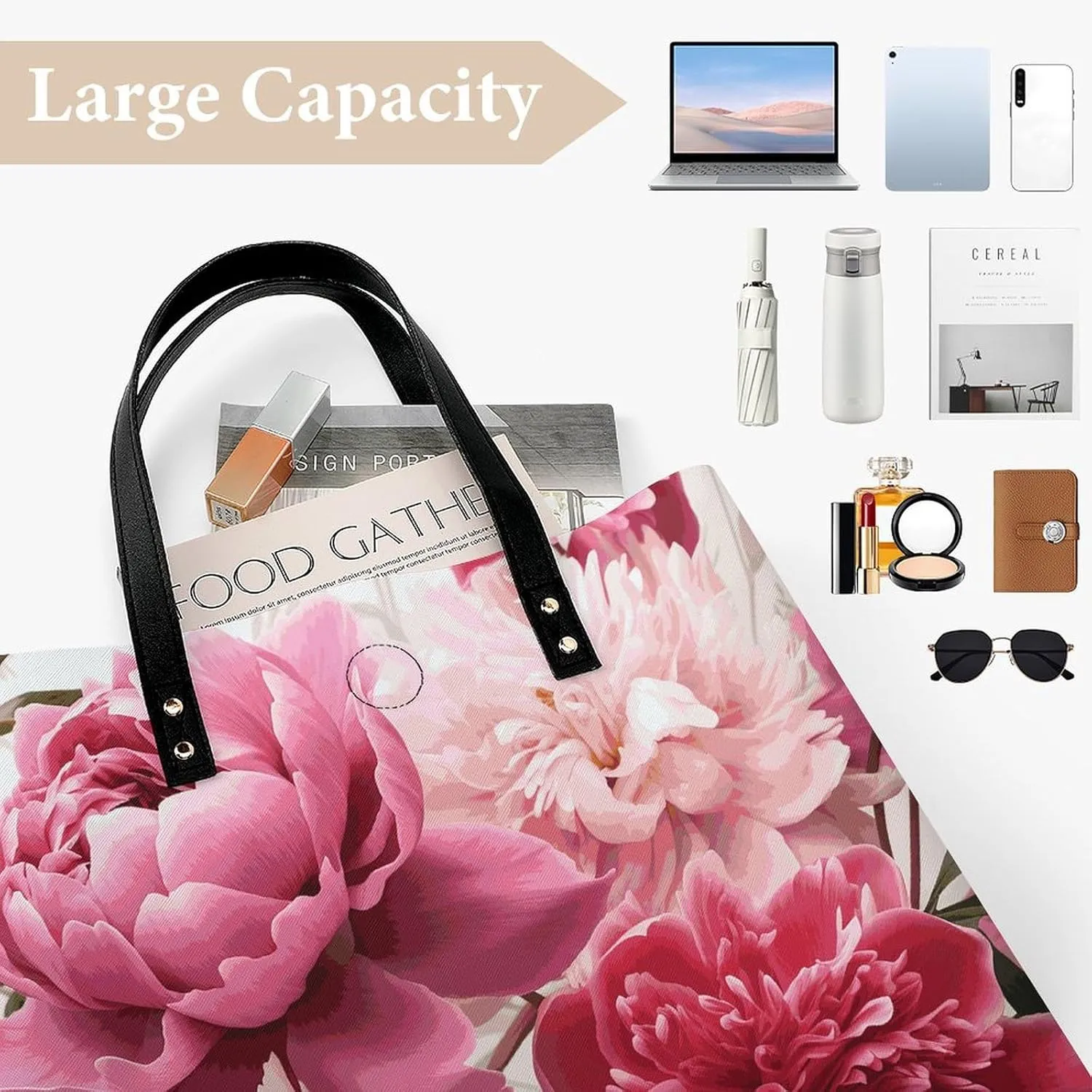 Leather Handbag for Women Tote Bag with Magnetic Buckle Sweet Candy Crossbody Bag Shoulder Bags