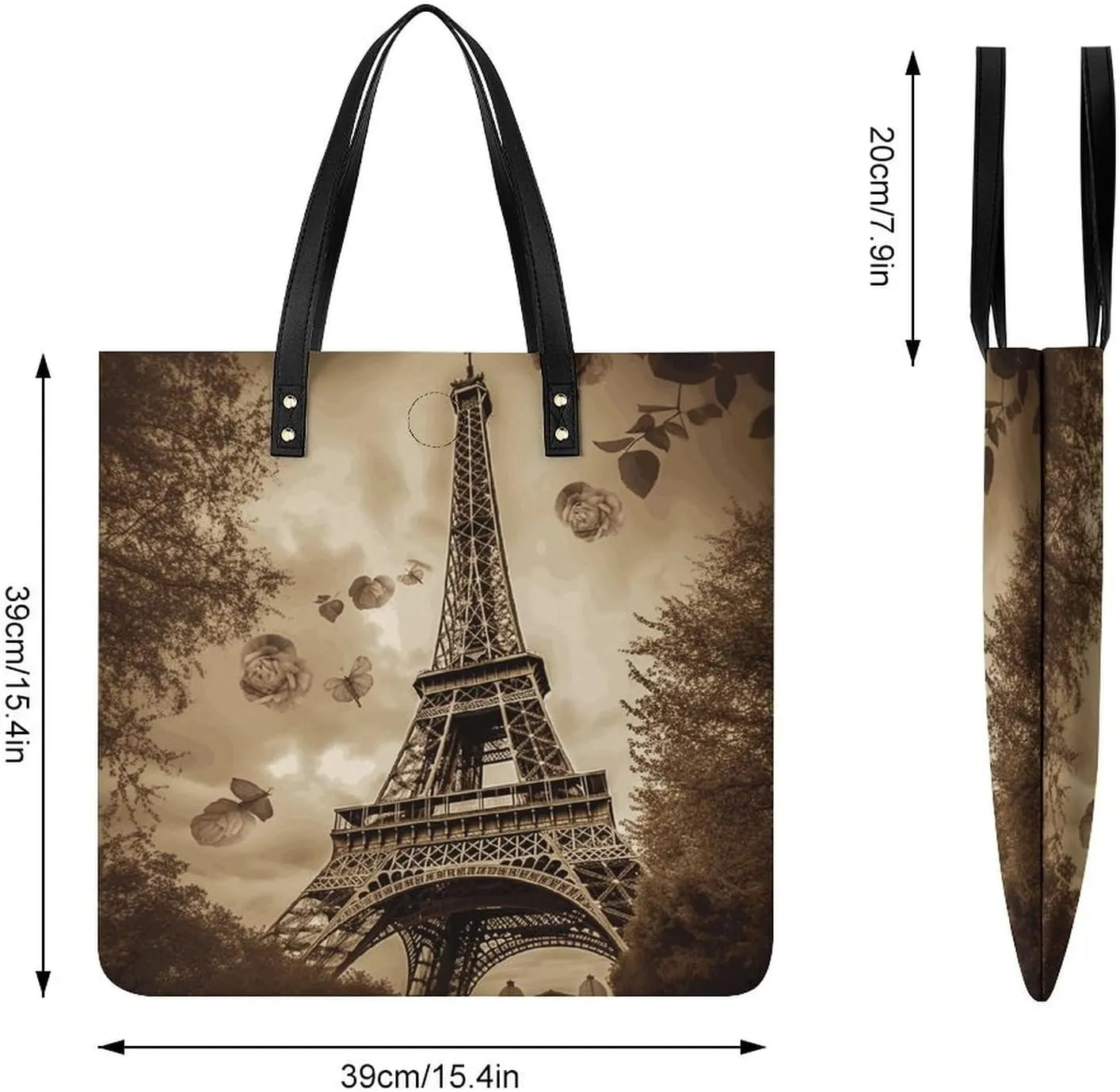Leather Handbag for Women Tote Bag with Magnetic Buckle Sweet Candy Crossbody Bag Shoulder Bags