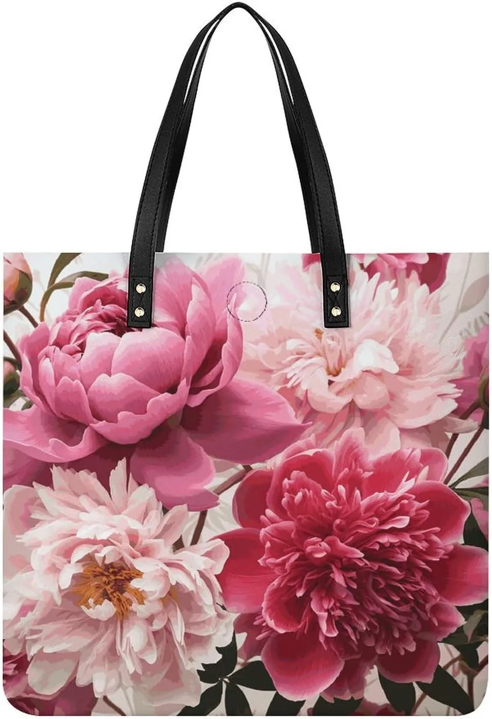 Leather Handbag for Women Tote Bag with Magnetic Buckle Sweet Candy Crossbody Bag Shoulder Bags