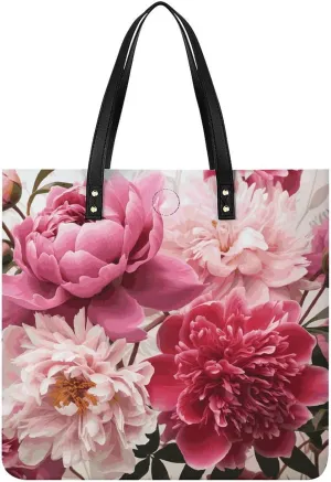 Leather Handbag for Women Tote Bag with Magnetic Buckle Sweet Candy Crossbody Bag Shoulder Bags