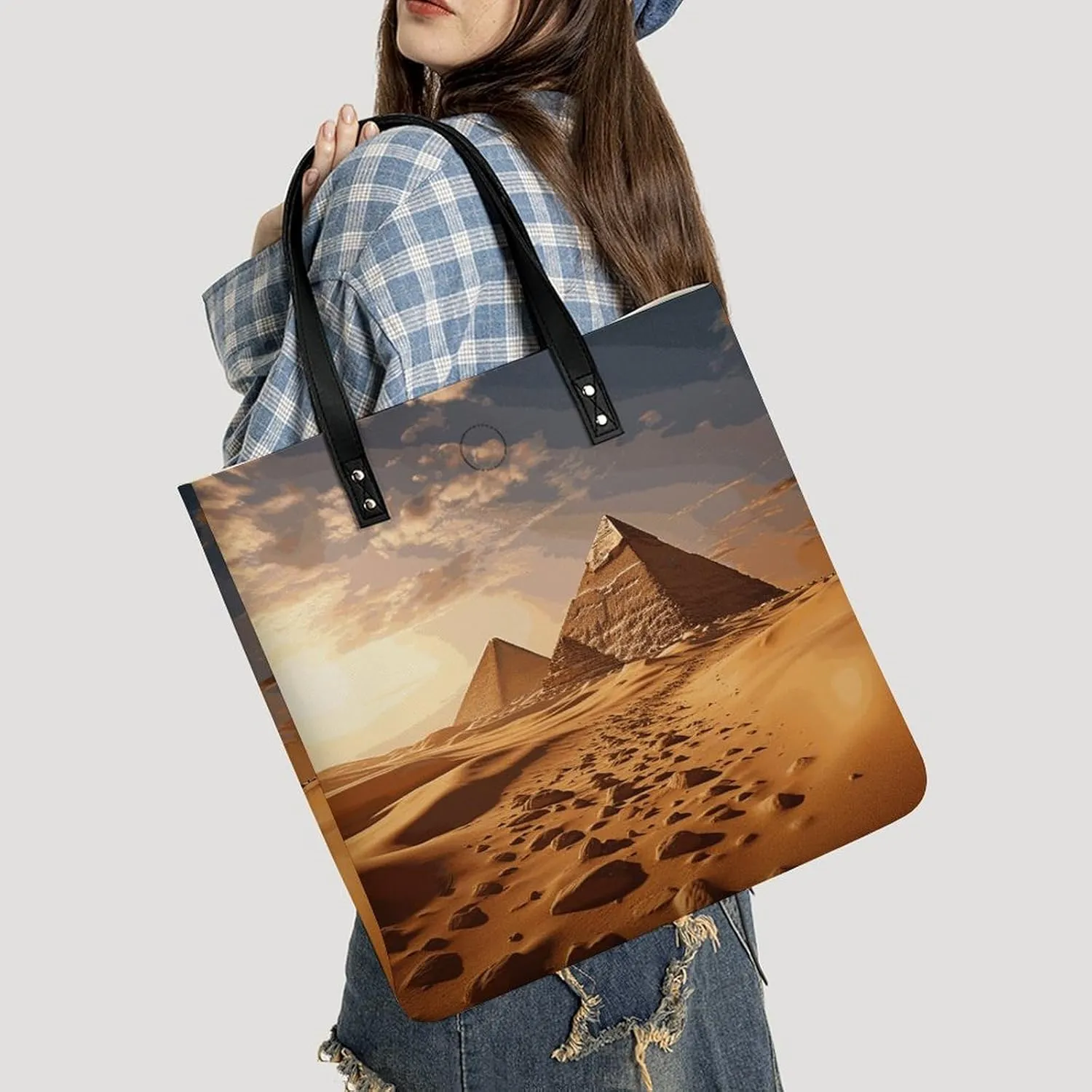 Leather Handbag for Women Tote Bag with Magnetic Buckle Sweet Candy Crossbody Bag Shoulder Bags