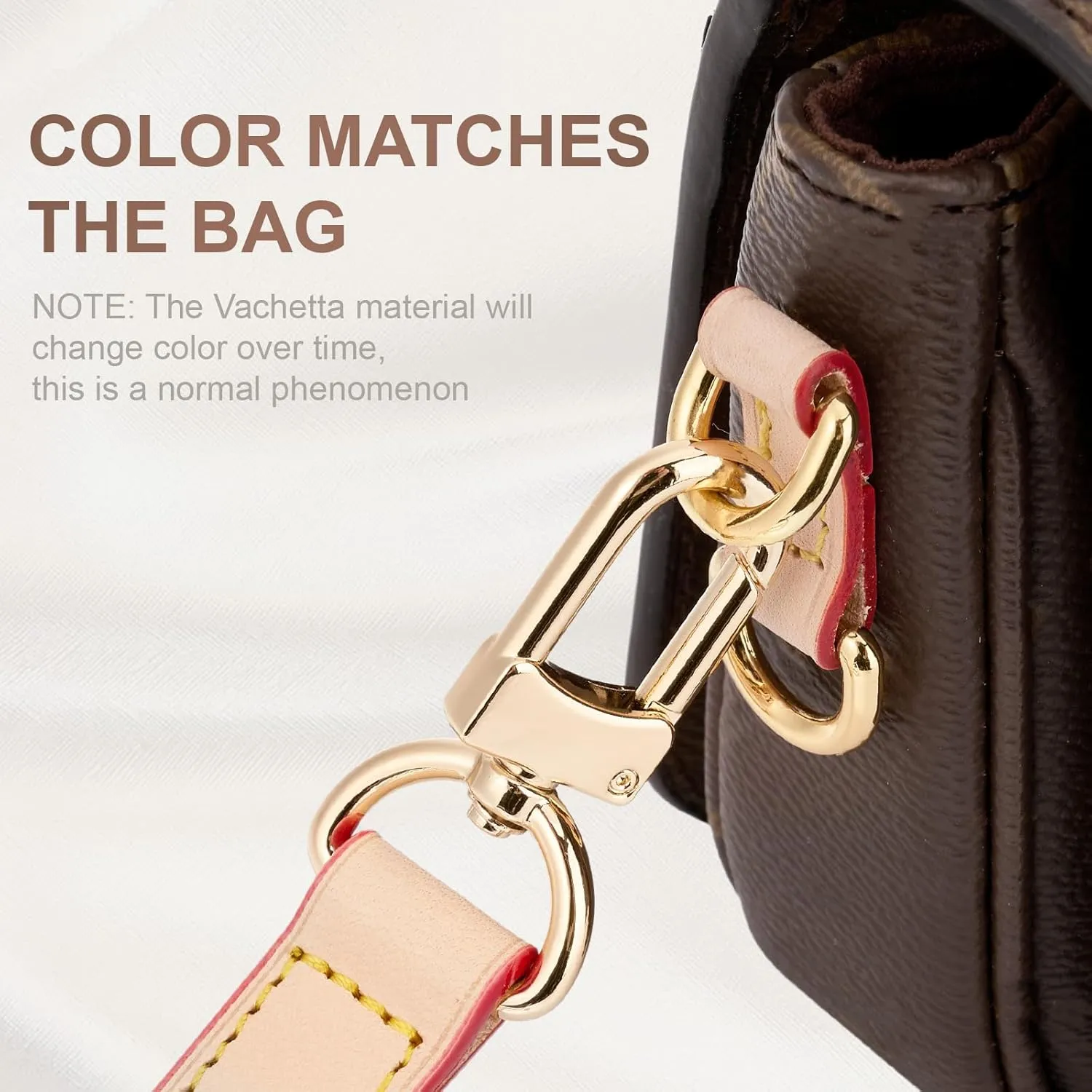 Leather Replacement Bags Strap Crossbody Shoulder Strap for Speedy Women