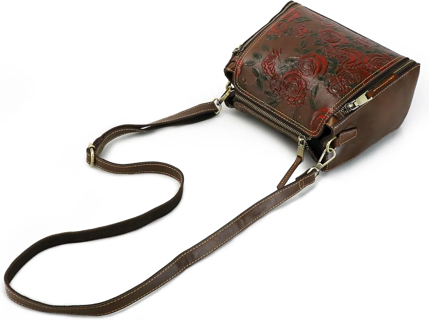 LETEULO Crossbody Bag for Women Top Handle Tote Purses Vintage Satchels Handbag