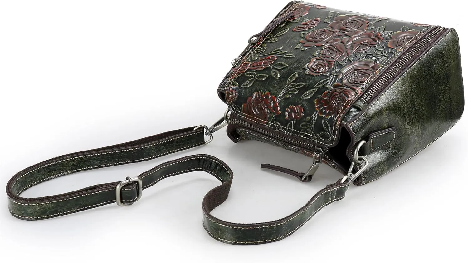 LETEULO Crossbody Bag for Women Top Handle Tote Purses Vintage Satchels Handbag