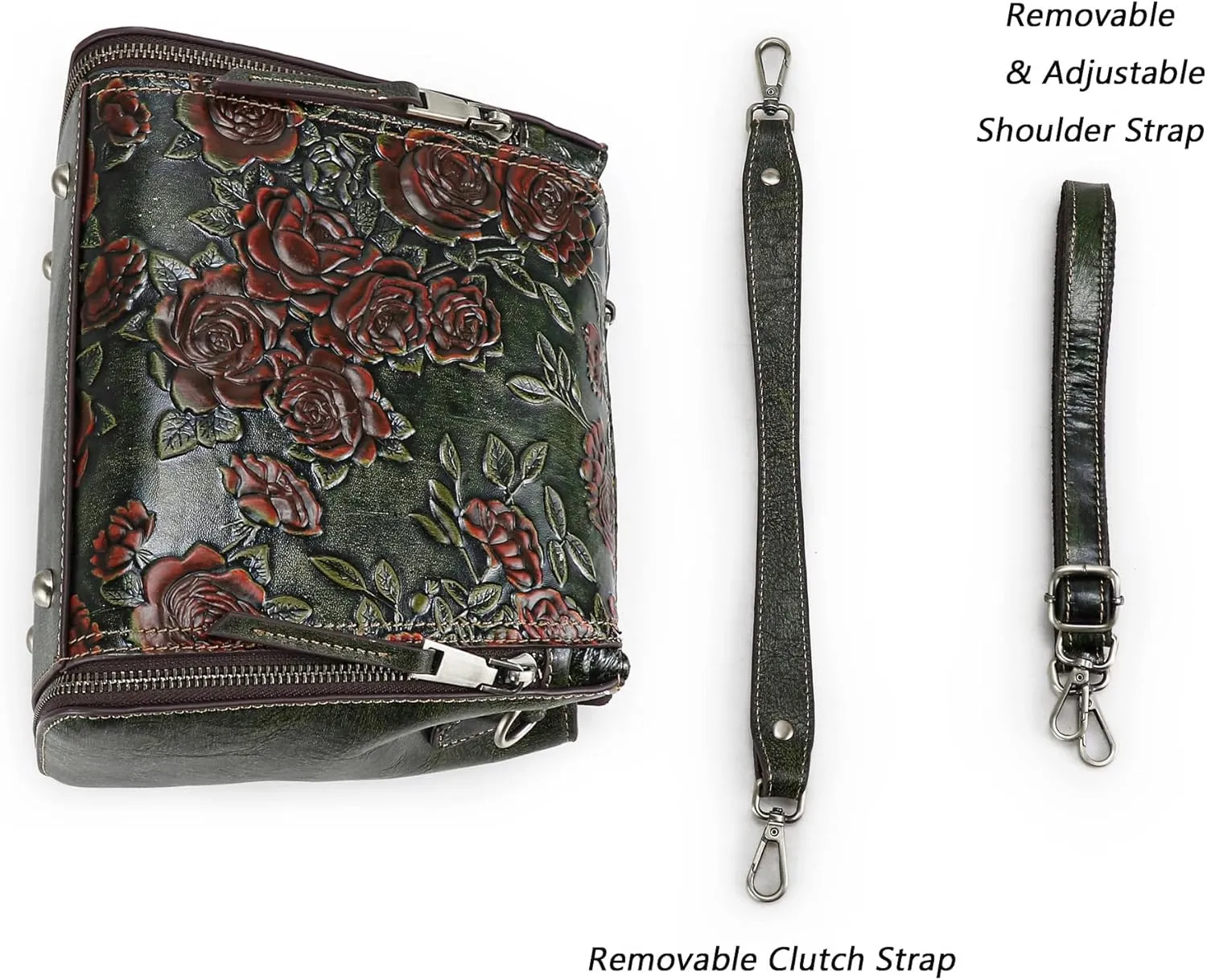 LETEULO Crossbody Bag for Women Top Handle Tote Purses Vintage Satchels Handbag