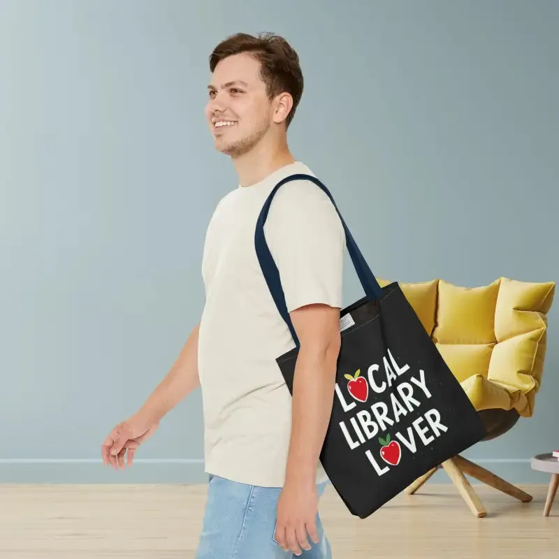 Library Lover Aop Tote Bag Perfect for Everyday Style