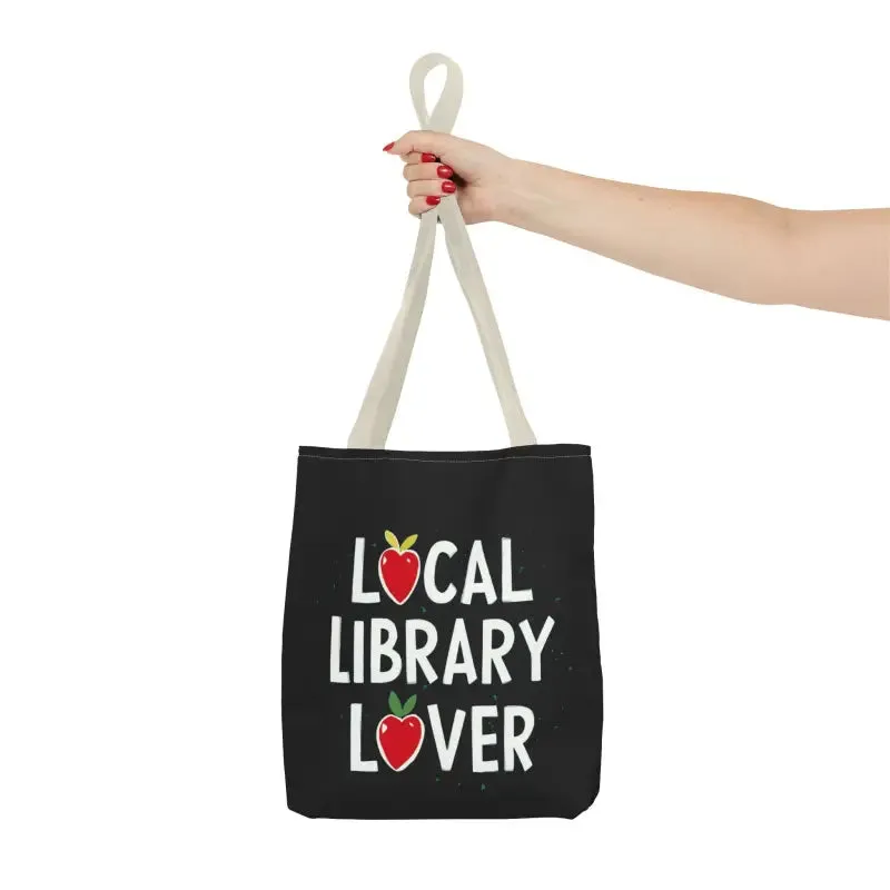 Library Lover Aop Tote Bag Perfect for Everyday Style
