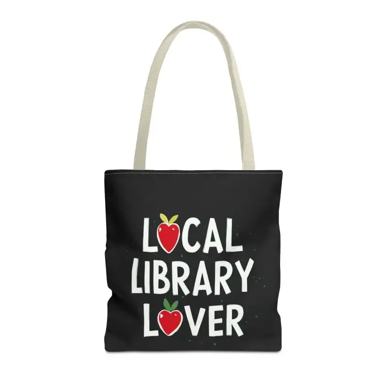 Library Lover Aop Tote Bag Perfect for Everyday Style