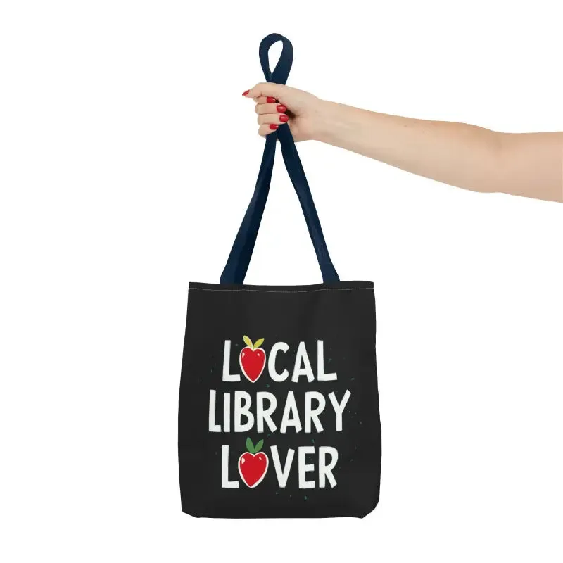 Library Lover Aop Tote Bag Perfect for Everyday Style