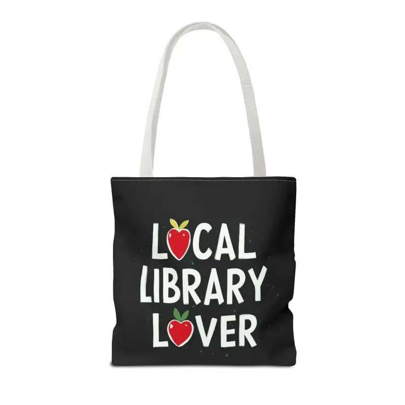 Library Lover Aop Tote Bag Perfect for Everyday Style