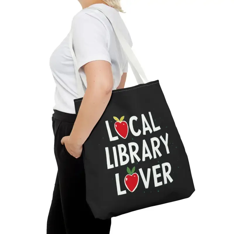 Library Lover Aop Tote Bag Perfect for Everyday Style