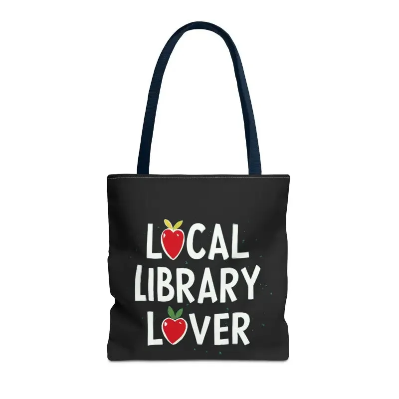 Library Lover Aop Tote Bag Perfect for Everyday Style