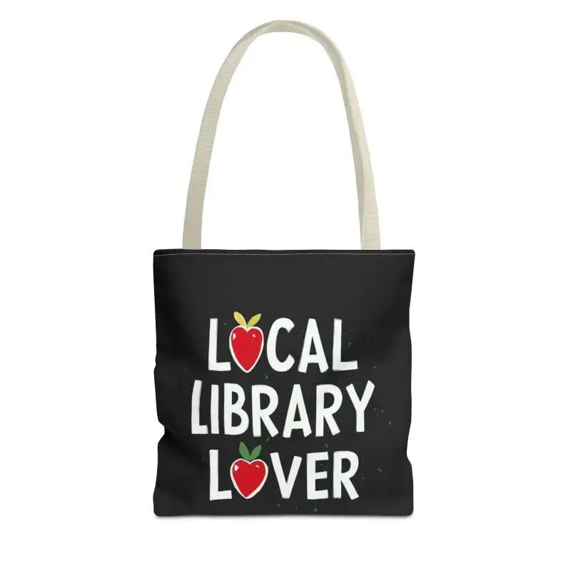 Library Lover Aop Tote Bag Perfect for Everyday Style
