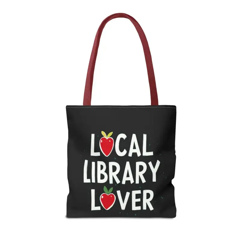 Library Lover Aop Tote Bag Perfect for Everyday Style