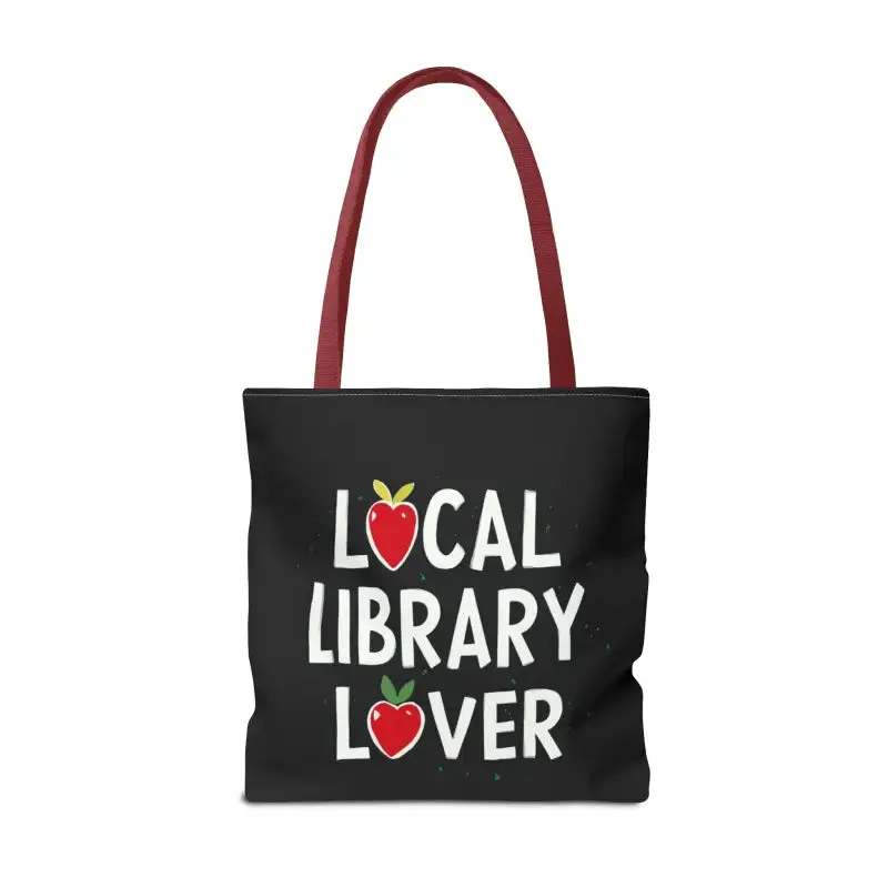 Library Lover Aop Tote Bag Perfect for Everyday Style