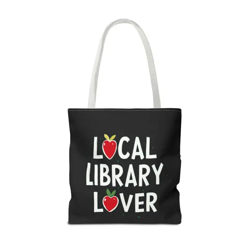 Library Lover Aop Tote Bag Perfect for Everyday Style