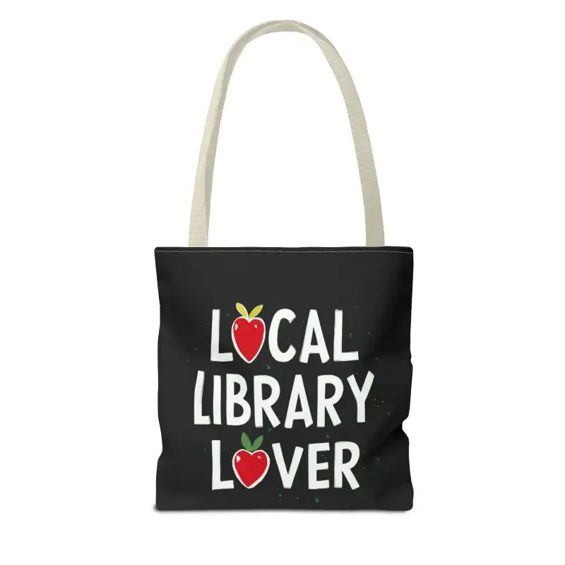 Library Lover Aop Tote Bag Perfect for Everyday Style