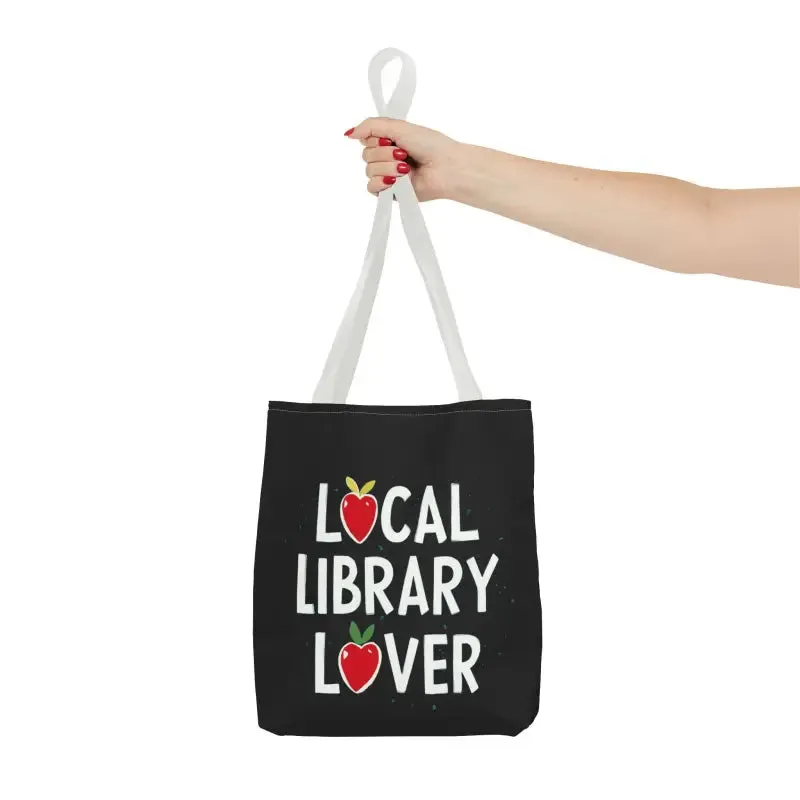 Library Lover Aop Tote Bag Perfect for Everyday Style