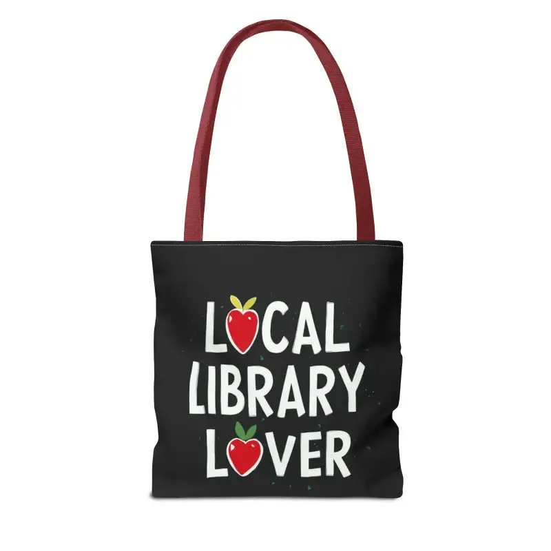 Library Lover Aop Tote Bag Perfect for Everyday Style