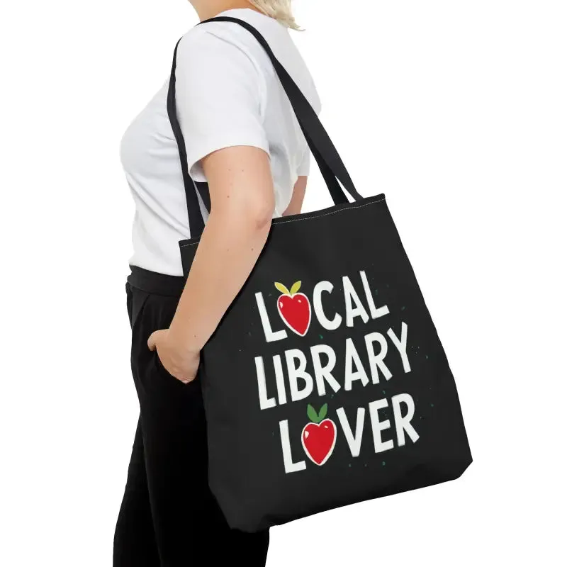 Library Lover Aop Tote Bag Perfect for Everyday Style