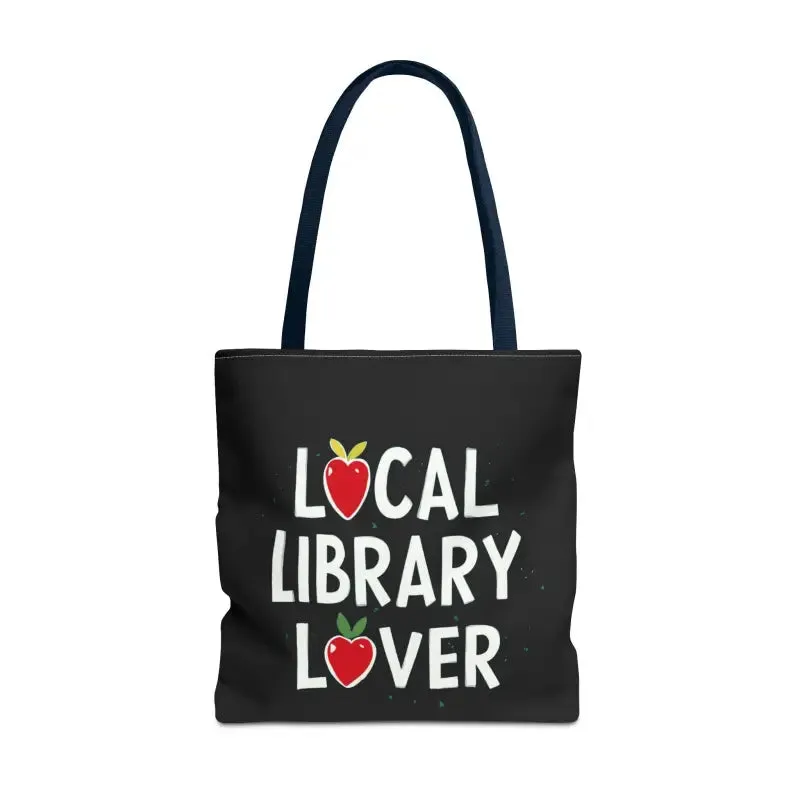 Library Lover Aop Tote Bag Perfect for Everyday Style