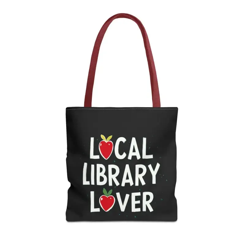 Library Lover Aop Tote Bag Perfect for Everyday Style