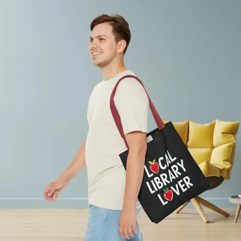 Library Lover Aop Tote Bag Perfect for Everyday Style