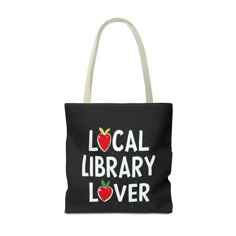 Library Lover Aop Tote Bag Perfect for Everyday Style