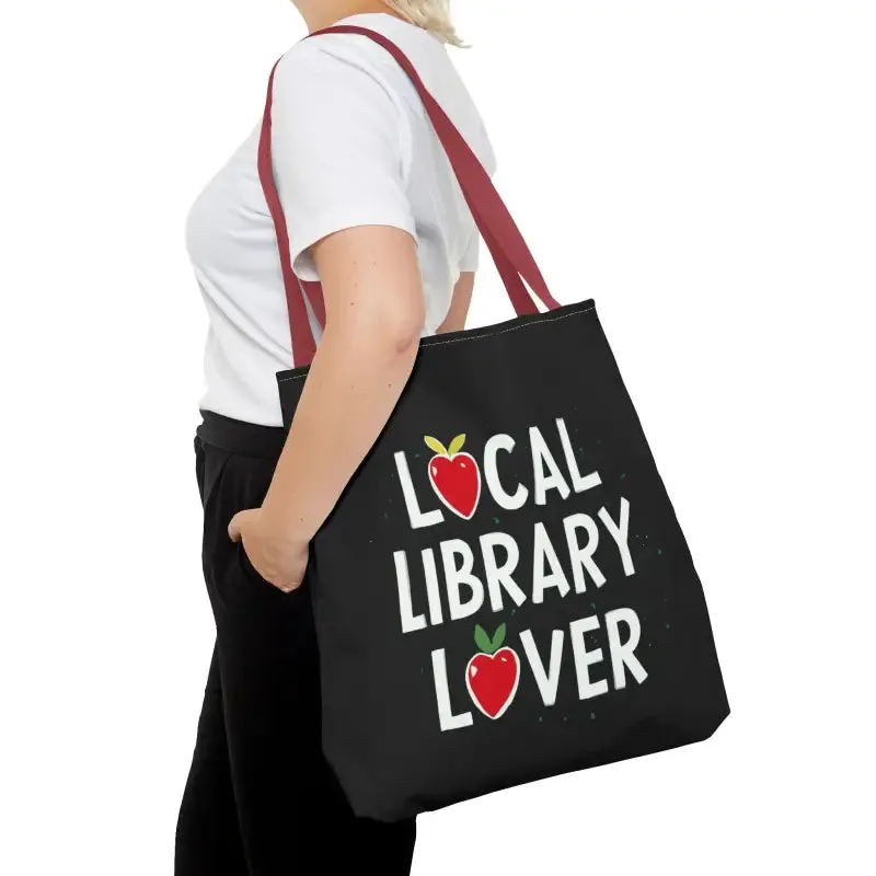 Library Lover Aop Tote Bag Perfect for Everyday Style