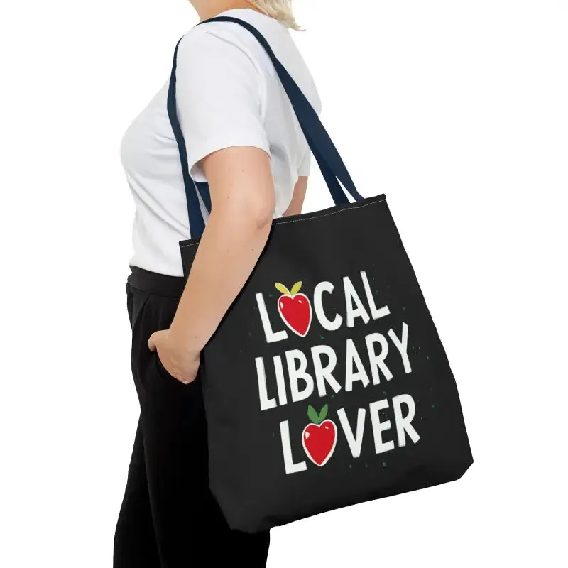 Library Lover Aop Tote Bag Perfect for Everyday Style