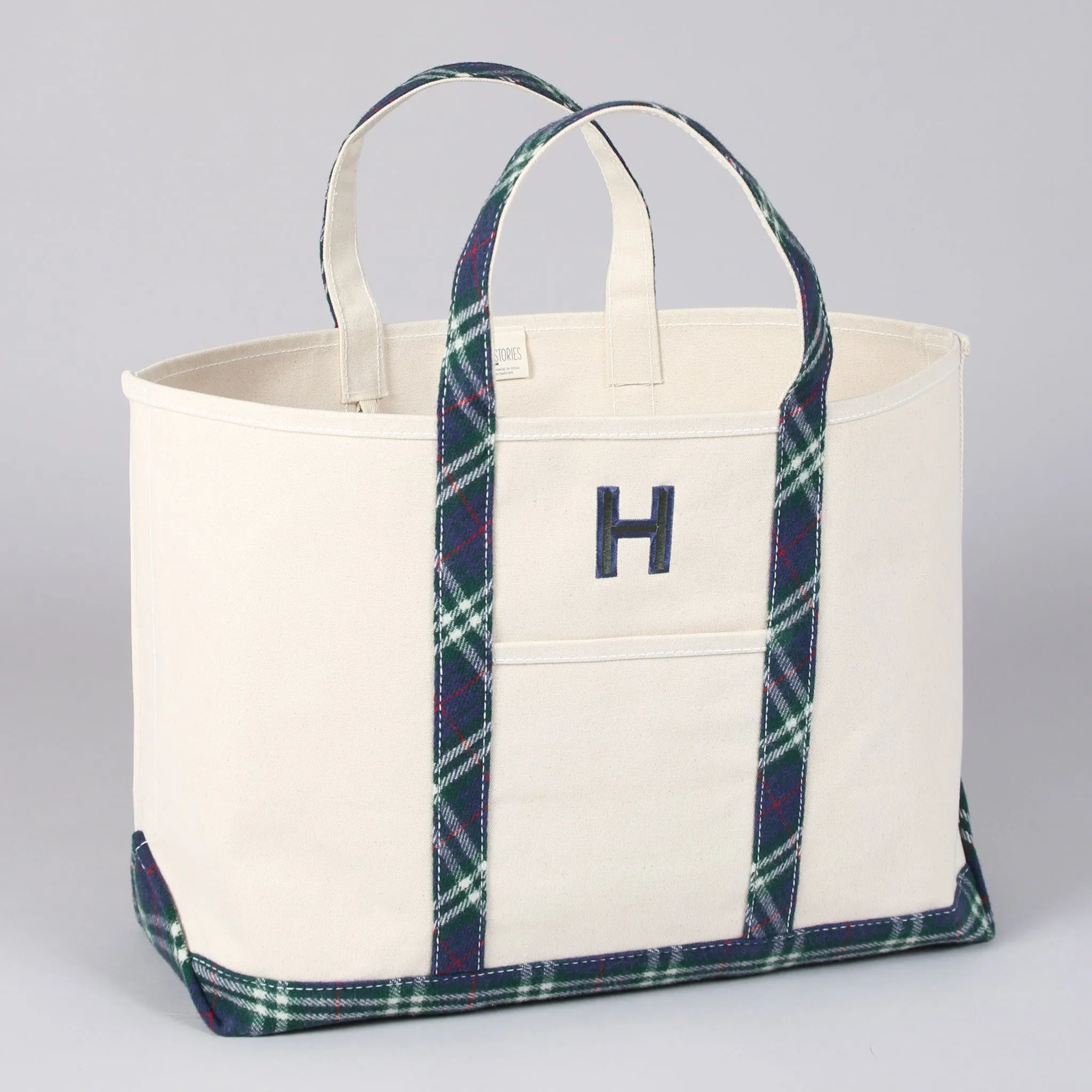 Limited Tote Bag - Wool Tartan
