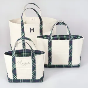 Limited Tote Bag - Wool Tartan