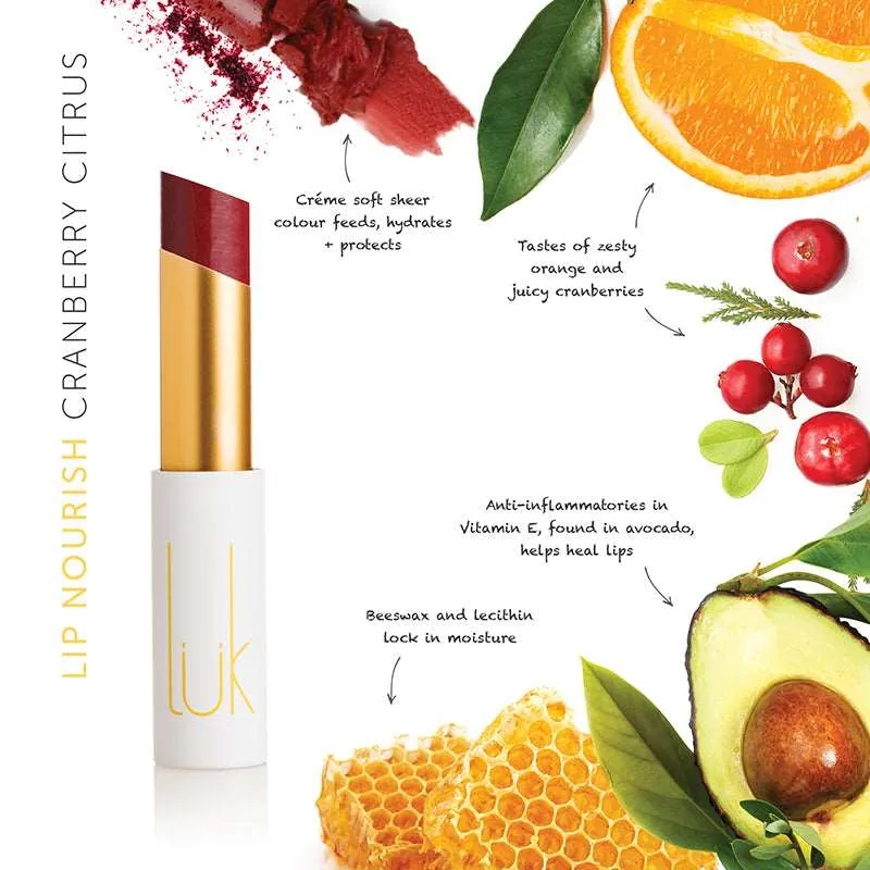 Lip Nourish - Cranberry Citrus