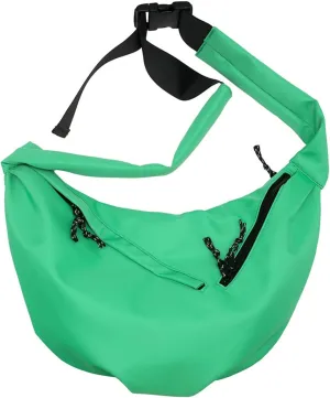 Locomotive Cool Dumpling Shoulder Bag Casual Men And Women Single Shoulder Messenger over The Shoulder (Green, One Size)