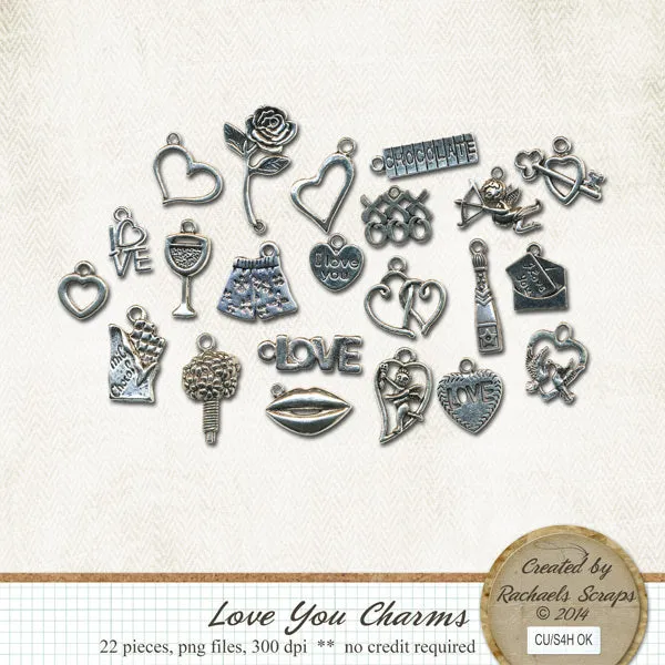 Love You Charms
