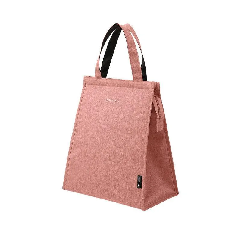 Lunch Bag 1PC 3Sizes 3Colours Thermal Insulated