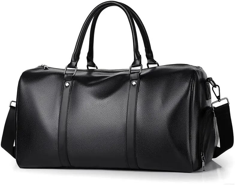 Luxury Brand Leather Travel Bags Handbag Travel Men Large Luggage Tote Shoulder Bags Casual Male Business Crossbody Duffel Bags