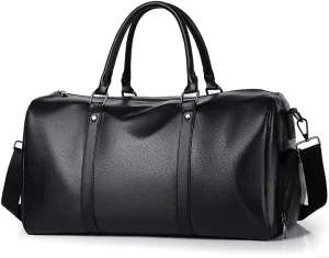 Luxury Brand Leather Travel Bags Handbag Travel Men Large Luggage Tote Shoulder Bags Casual Male Business Crossbody Duffel Bags