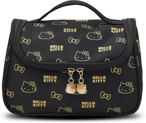 Makeup Bags for Women | Zipper Luxury Printed Cosmetic Bag with Handle | Cute Travel Toiletry Bag Organizer - Lovely Gifts for Her