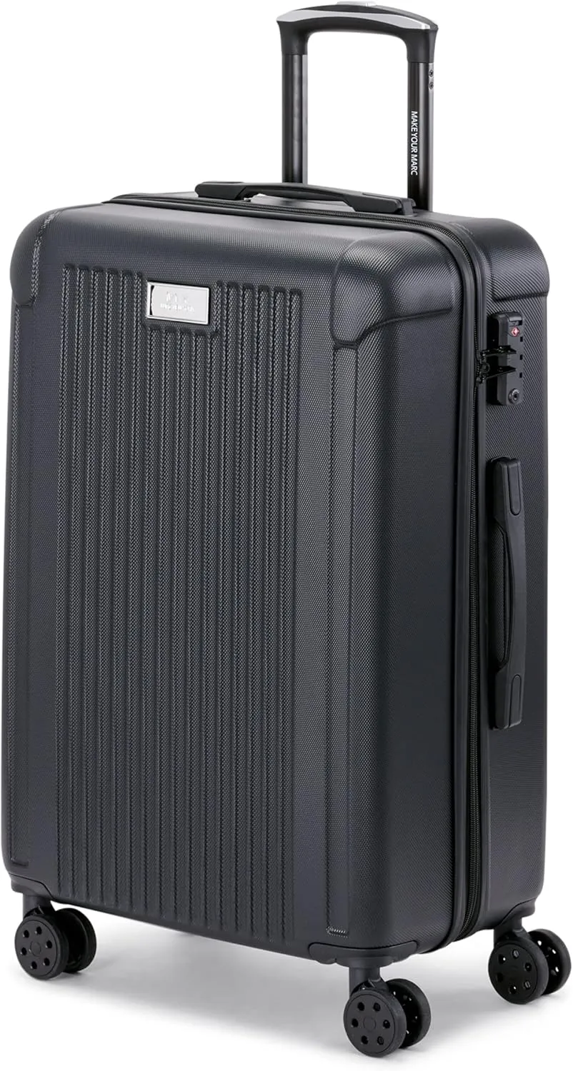 Marc New York Lotus 25" Upright Luggage, Black, Medium