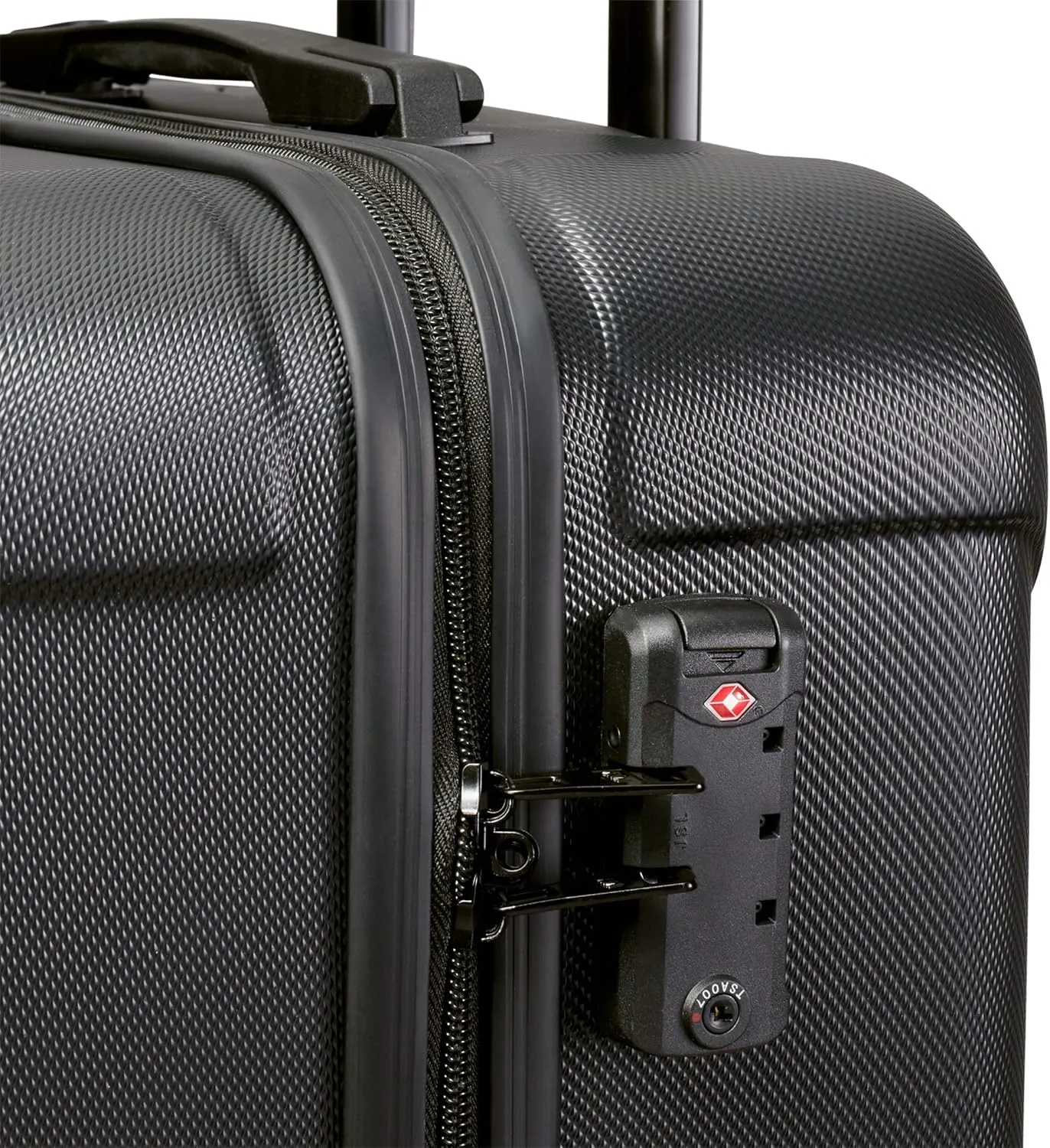 Marc New York Lotus 25" Upright Luggage, Black, Medium