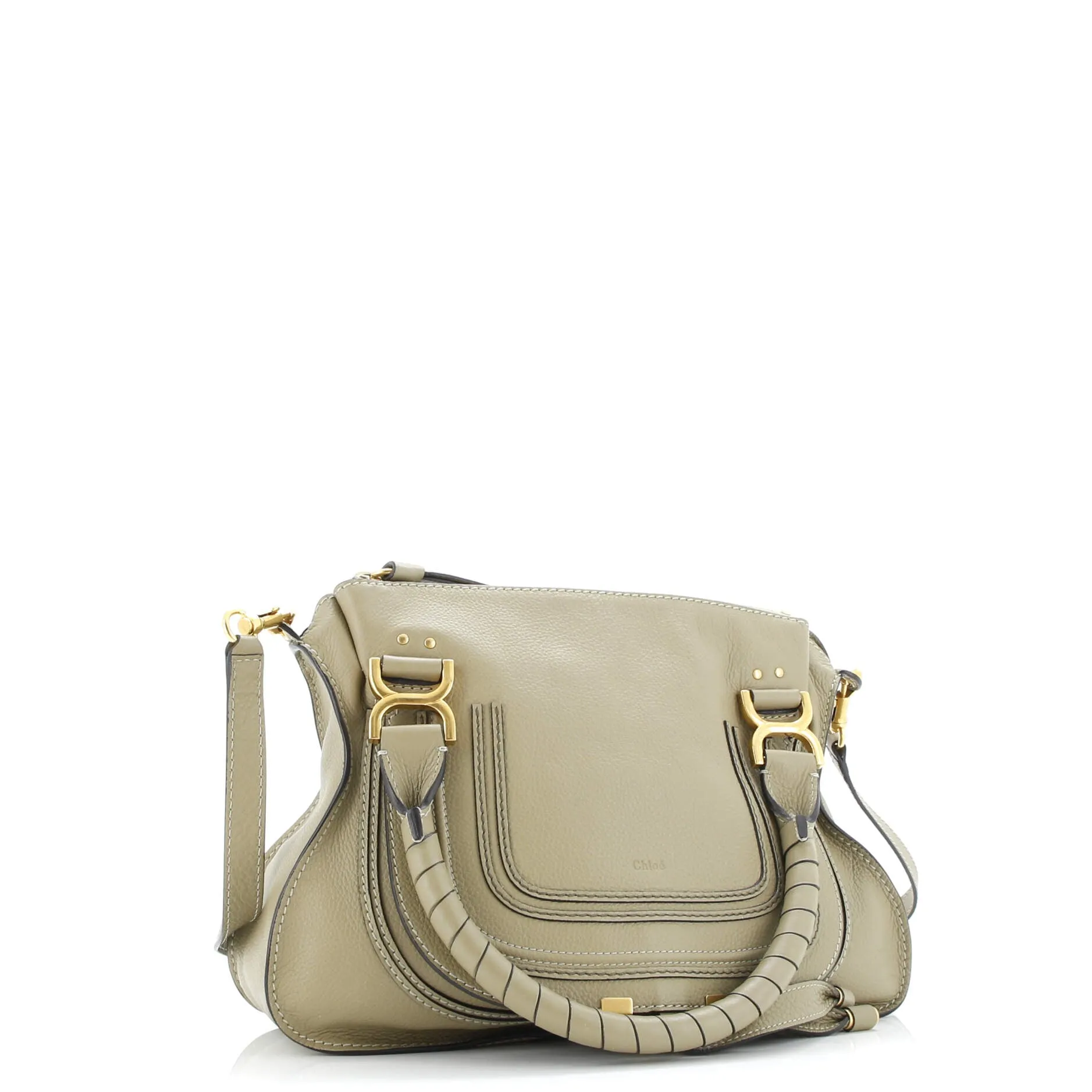 Marcie Satchel Leather Medium