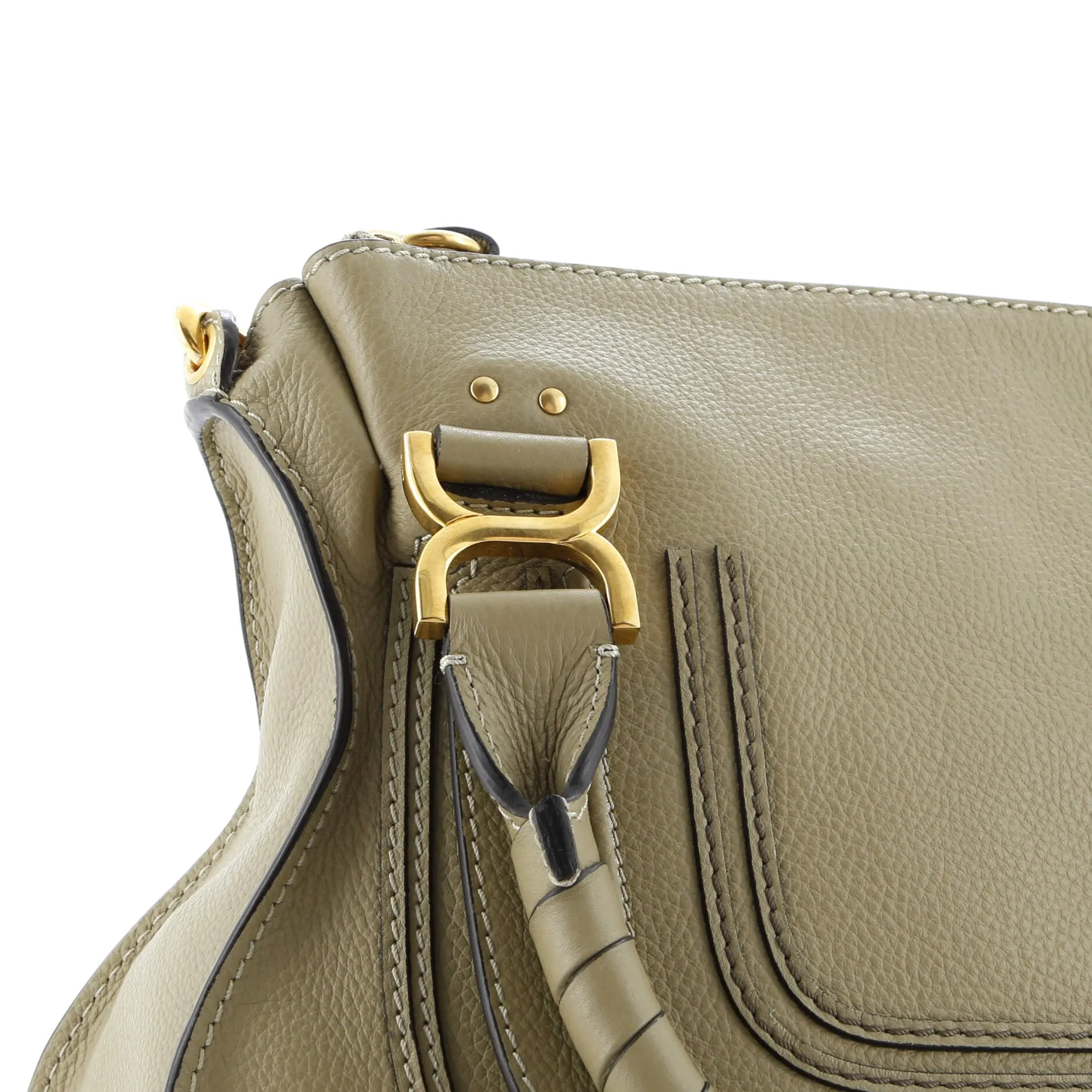 Marcie Satchel Leather Medium