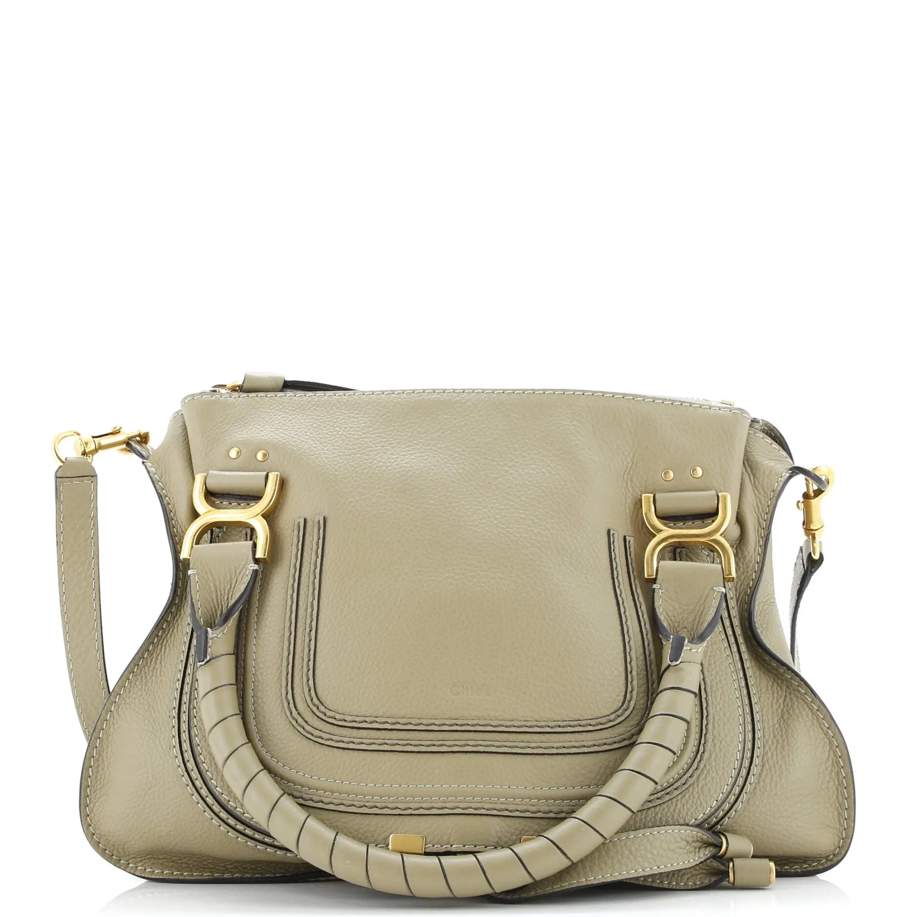 Marcie Satchel Leather Medium
