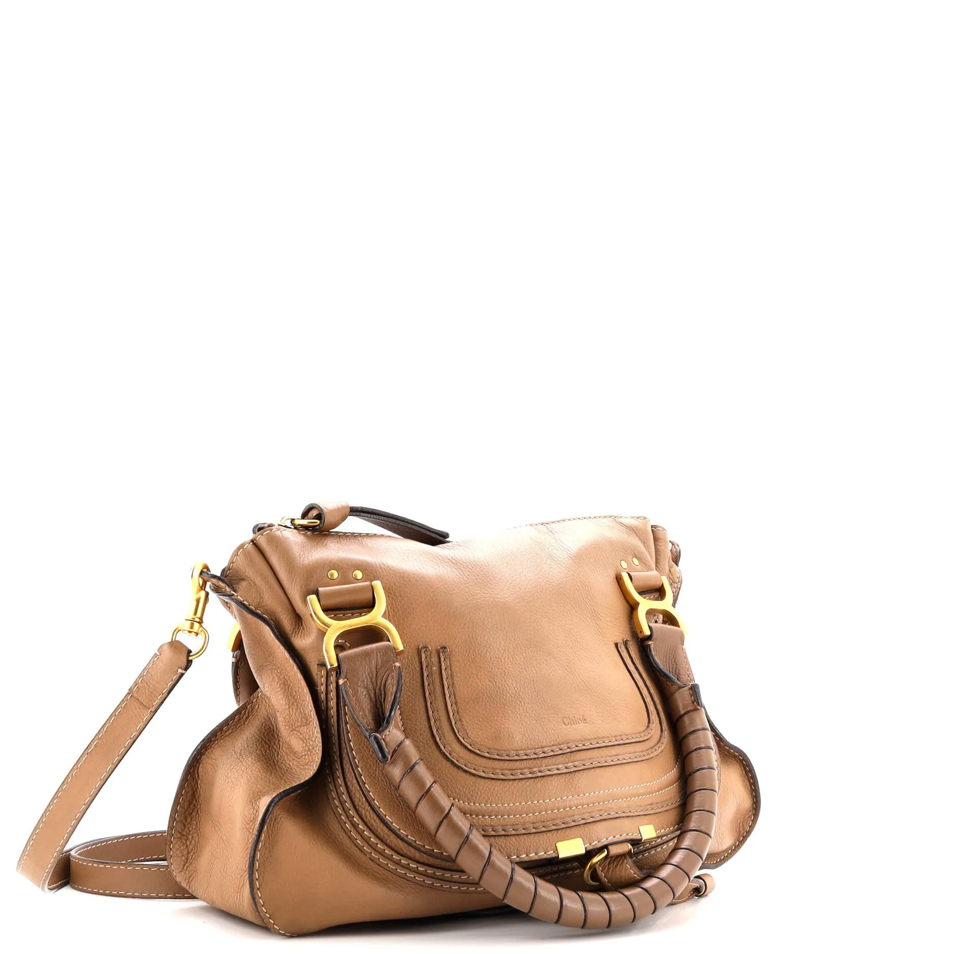 Marcie Satchel Leather Medium