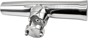 MARINE CITY 304 Grade Stainless Steel Heavy Duty Strong Clamp-on Adjustable Fishing Rod Holder